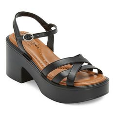 These Elrow heeled sandals from Arizona Jean Co's women's collection will be your new go-to to elevate everyday looks. Crafted from smooth faux leather, this strappy open-toe shoe has an ankle strap closure and a 2-inch block heel. Wear them with slim-leg jeans or pants and a blouse. Closure Type: BucklePlatform Shoe Height: 2 InchesUpper/Outer Base Material: 100% PolyuretheneShoe Lining Material: PolyurethaneSole Material Content: 100% Thermoplastic-RubberToe Type: Open Toe, Round ToeShoe Strap Boot Shoe Rack, Going Out Shoes, Toe Tattoos, Stunning Shoes, Shoe Inspiration, Open Toe Shoes, Open Toe Sandals, Brown Sandals