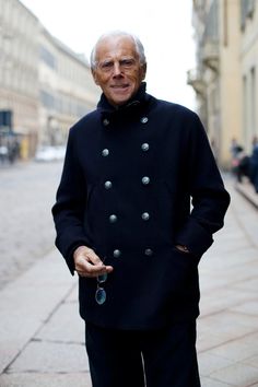 On the Street…..Mr. Armani, Milano « The Sartorialist Good Year, Well Dressed Men, Stylish Fashion, Personal Shopper, Mode Style, Italian Fashion