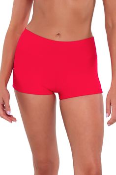 The Kinsley Swim Short is perfect for water activities or when you want a little more coverage. Its soft, no-pinch waistband can be worn high or folded down. This fitted short is both cute and comfy. Athleisure High Waist: Be ready for anything in this comfy bottom. Find Your Perfect Fit: Available in sizes XS through 16. Foldover Waistband: Wear up for a smooth hip-to-hip look or fold down for a sleek mid-rise waistline. No-Pinch Waist: A classic high-waist look that doesn’t dig in. Full Covera Hot Swimwear, Swim Short, High Waisted Swim, Swim Skirt, Water Activities, One Piece Swim, Dress Cover, Beach Days, Swim Dress