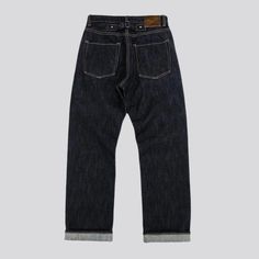 Crafted from 23oz heavyweight selvedge denim, our 2023 Autumn Collection's Back Cinch Selvedge Jeans are the epitome of chic summer vogue. Enjoy a mid-waist fit, stylish zipper and button closure, and a unique back cinch design, all crafted from the finest quality materials. Be the envy of your friends with this timelessly cool denim ensemble!Distinctive Features: Raw, Straight 23oz Selvedge: Enjoy the perfect shape and stylish look of raw, straight selvedge denim with a 23oz heavyweight fabric Selvedge Dark Wash Pants For Streetwear, Selvedge Rigid Denim Pants For Streetwear, Selvedge Rigid Denim Bottoms For Streetwear, Summer Vogue, Cinch Jeans, Cool Denim, Blue Crafts, Selvedge Denim, 2023 Autumn