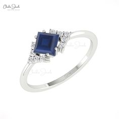 Description Sparkle with elegance wearing this Solid 14k Gold Diamond and 0.7Ct Blue Sapphire Gemstone Half Halo Ring. Perfect as an engagement ring, its dazzling diamonds and vibrant sapphire create a stunning statement. A timeless piece that blends luxury and romance effortlessly. Product Details SKU CJ R 1818 BS Product dimension - Metal 14K Solid Gold Birthstone September Blue Sapphire Details Size 5mm Quality AAA Pieces 1 Weight 0.7 carats Setting Prong Enhancement Heated Diamond Details Si Blue Sapphire Gemstone, Sapphire Engagement Ring Blue, Blue Sapphire Rings, Halo Ring, Halo Rings, Sapphire Gemstone, Timeless Pieces, Sapphire Ring, Blue Sapphire