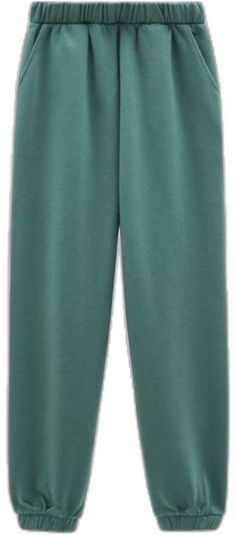 Green Sweatpants With Elastic Waistband For Fall, Green Pull-on Pants For Loungewear, Green Bottoms With Ribbed Waistband For Fall, Green Ankle-length Sweatpants With Elastic Waistband, Zara Green Bottoms With Elastic Waistband, Zara Full-length Loungewear Pants, Zara Full Length Loungewear Pants, Zara High-waisted Sweatpants With Elastic Waistband, Zara Sweatpants For Fall