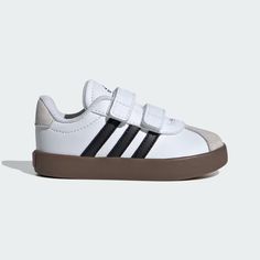 adidas VL COURT 3.0 CF I - White | Kids' Lifestyle | adidas US Adidas Kids Shoes, Adidas Vl Court, Toddler Adidas, Kids Sports Shoes, Adidas Skateboarding, Skateboarding Shoes, Future Clothes, Future Children, Adidas Kids