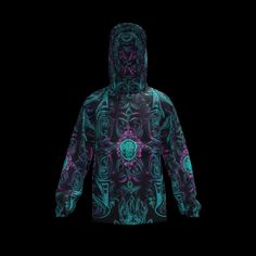 Add a touch of psychedelic flair to your wardrobe with our Unisex Half Zip Anorak Hooded Jacket in a trippy design. This eye-catching jacket features a mesmerizing, multicolored pattern that combines bold, swirling shapes for a truly standout look. Designed for both fashion and function, this anorak includes a convenient half-zip front for easy layering and a comfortable hood for added protection against the elements. Crafted from high-quality, lightweight materials, this jacket is perfect for transitioning seasons and casual outings. Elevate your style with this unique and vibrant outerwear piece. Multicolor Streetwear Outerwear With Adjustable Hood, Multicolor Hooded Functional Windbreaker, Technical Outerwear With Double-lined Hood And Long Sleeve, Multicolor Hoodie With Double-lined Hood And Long Sleeves, Multicolor Outdoor Outerwear With Double-lined Hood, Trippy Designs, Grand Rapids Mi, Grand Rapids, Half Zip