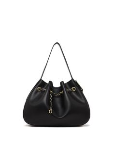 Just Cavalli women's tote bag in black. Composition: 100% Leather Elegant Large Capacity Bucket Bag For Daily Use, Evening Bucket Bag With Large Capacity And Top Handle, Evening Bucket Bag With Large Capacity, Elegant Large Capacity Crossbody Hobo Bag, Evening Bucket Shoulder Bag With Large Capacity, Evening Bucket Bag With Detachable Handle, Large Capacity Evening Bucket Shoulder Bag, Evening Large Capacity Bucket Shoulder Bag, Elegant Large Capacity Bucket Bag For Travel