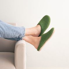 Experience Unparalleled Comfort with Our Handcrafted Wool SlippersWrap your feet in the warmth and luxury of our meticulously crafted wool slippers, designed with your comfort and sustainability in mind. Made from 100% organic merino wool, these slippers offer a cozy embrace for tired feet, making them perfect for relaxing at home.Why Our Wool Slippers Stand Out:Sustainable Luxury: Sourced from ethically-raised merino sheep, our wool is not only soft and warm but also eco-friendly. Embrace susta Home Shoes Slippers, Economic Freedom, Green Luxury, Merino Sheep, Ear Style, Wool Slippers, Felted Slippers, Practical Gifts, Chunky Knit