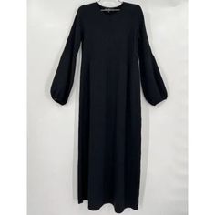 Pomander Place By Tuckernuck Women's Lennox Dress Color: Black Size: Medium Retail: $168 Condition: New With Tags Crewneck Textured Bodice Blouson Sleeves Maxi Length Knit Fabric 63% Rayon, 37% Nylon Hand Wash Cold, Hang To Dry Measurements (Unstretched) 17" Pit-To-Pit, Laying Flat 50" Length Tuckernuck Dress, Yellow Maxi, Flannel Dress, Crochet Halter Tops, Blue Maxi, Tiered Maxi Dress, Distressed Black Jeans, Lace Maxi Dress, Lolita Dress