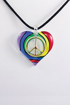 Give even more Peace a chance! The same design as our JP 714, only more of it. Perfect for gifting to others or yourself. Multicolor Recycled Glass Beads For Jewelry Making, Multicolor Recycled Glass Jewelry For Jewelry Making, Spiritual Glass Pendant Jewelry, Spiritual Round Glass Pendant Jewelry, Spiritual Glass Jewelry With Round Pendant, Multicolor Glass Jewelry With Unique Variations, Nickel-free Adjustable Glass Necklaces, Nickel Free Glass Pendant Jewelry, Adjustable Nickel-free Glass Necklaces