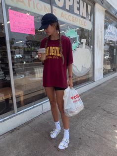 Birks Outfit, Socks Aesthetic, Help Wanted, Queen Fashion, Arizona State, Bollywood Actors, Birkenstock, Actors & Actresses, Tshirt Dress