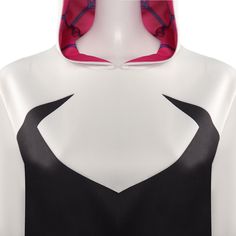 Step out of the Spider-Verse and into style with our Spider-Verse Gwen Hoodie! Inspired by Spider-Gwen's unique look, this hoodie captures the essence of the iconic character. Whether you're a fan of comics or movies, this comfortable and stylish hoodie is the perfect way to showcase. Specifications: Movie: Spider-Man: Across The Spider-Verse Material: Filter Cotton Package included: Hoodie Size Chart(Inches): Size Clothes length Chest Shoulder width Sleeve length S 62.5 102 51 58 M 65.5 110 53 Anime Print Hooded Top For Cosplay, Halloween Cosplay Hoodie With Drawstring Hood, Halloween Cosplay Hoodie, Hooded Hoodie For Cosplay Events, Hooded Cosplay Hoodie For Cosplay Events, White Winter Cosplay Top, White Tops For Winter Cosplay, Fitted Hooded Halloween Hoodie, Hooded Top For Halloween Cosplay