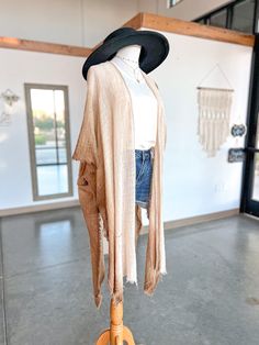 For those days when we wish we could layer on cardigans and dusters, but the weather tells you no. A perfect light layer to pretend it's Fall! A lightweight kimono with MAJOR boho vibes! The deets!: One Size Ombre knit Specs taken from size One Size: Length: 45" Materials: 100% Cotton Summer Cotton Fringe Outerwear, Lightweight Casual Fall Cover-up, Casual Lightweight Fall Cover-up, Oversized Bohemian Fall Cover-up, Casual Wrap Cardigan For Beach Cover-up, Fall Layering Cover-up, Lightweight Cardigan For Beach In Fall, One Size Fall Wrap Cover-up, Casual Fall Poncho For The Beach