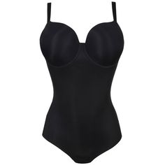 Bodysuit PRIMADONNA Figuras Second Skin, Black