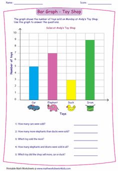 the bar graph toy shop worksheet