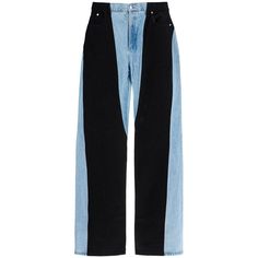 The Mugler Jeans Are Made Of Bi-Color Organic Cotton Denim With Panel Construction. Featuring A Five-Pocket Design, They Have A Back Jacron, Hidden Zip And Button Closure, And A Straight Leg. The Model Is 182 Cm Tall And Wears Size 30. Size Type: Jeans Material: 100% Organic Co Sku: 242a07upn000002-B8999 Welcome To The Official Luosophy Poshmark Closet! Luosophy Is A Luxury Brand Reselling Company Founded In San Diego, Ca From 2016. All Our Products Are Imported From Italy And Sold In The Usa. W Mugler Jeans, Denim Jeans Men, Jeans Material, Jeans Men, Jeans Color, Pocket Design, Luxury Brand, Jeans Denim, Colored Jeans