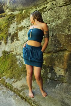 Bubble Skirt-Womens mini-gray skirt-summer skirt-yoga skirt-low waisted mini-sexy skirt-women's skir Yoga Skirt, Colorful Romper, Teal Skirt, Strapless Shirt, Fishnet Bodysuit, Skirt Coverup, Womens Lingerie, Strappy Crop Top, Womens Skirts