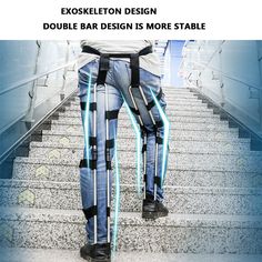 Portable and wearable invisible seat artifact exoskeleton folding chair human body wearable Folding Chair, Smart Shopping, Human Body, Better Living, Human