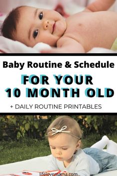 baby routine and schedule for your 10 month old