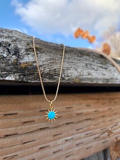 "S p e c i f i c s --------------- Turquoise blue star necklace  F e a t u r e s ---------------- 🤍Gold plated  🤍Offered on an 18\" gold serpentine chain M e a s u r e m e n t s -------- 24k Shiny Gold Blue Enamel Sun Charms, Sun Pendant, Enamel Sun Charms, Necklace Findings, Wholesale Supplier Material      * Brass Color           * Turquoise  F i n d  U s ------------------ E t s y * http://rokbyseasalt.etsy.com I n s t a g r a m * @rokbyseasalt  F a c e b o o k * sea salt vintage  All of ou Adjustable Turquoise Jewelry With Star Charm, Blue Bohemian Jewelry With Star Charm, Bohemian Blue Jewelry With Star Charm, Blue Star-shaped Bohemian Jewelry, Bohemian Blue Star Charm Jewelry, Blue Pendant Necklace With Star Charm, Blue Star Charm Pendant Necklace, Blue Star-shaped Adjustable Necklace, Adjustable Turquoise Necklace As A Gift