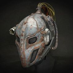 The helmet is made using 3D printing. Reinforced with metal elements. Inside there is a soft lining-hat. Size 58-60 Monster Costumes, Costume Masks, Cool Masks, Costume Mask, Goth Punk, Costume Accessories, 3d Printing, Force, Accessory Gift