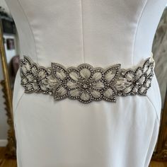 Something Treasured Bridal Belt - Vo Rhinestone Bridal Belt With Floral Detail Bridal Belt, Rhinestone Bridal, Belts, Women Accessories, Floral, Red, Women Shopping, Quick Saves, Color