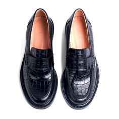 *Brand New* Size Eu 40 Inch2 Platform Loafers Have Been Made From Croco Effect Leather. Croco Effect Leather Leather Lining True To Size Black Wingtip Platform Loafers For Formal Occasions, Black Wingtip Platform Loafers With Brogue Detailing, Black Platform Loafers With Brogue Detailing For Business, Office Tassel Loafers With Textured Sole And Round Toe, Tassel Loafers With Textured Sole For Work, Tassel Loafers With Textured Sole For Work, Round Toe, Black Tassel Loafers With Textured Sole For Work, Workwear Tassel Loafers With Textured Sole, Black Wingtip Loafers For Office