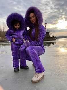 Women and Children Ski Jumpsuit Mittens and Bag Overall Winter - Etsy Ski Clothing, Jumpsuit For Wedding Guest, Down Suit, Ski Jumpsuit, Winter Jumpsuit, Women Ski, Ski Girl, Jumpsuit For Women, Winter Suit