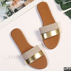 Fisdy - Minimalistic and Fashionable Square-Toe Sandals Square Toe Sandals, Shoe Sole, Square Head, Toe Sandals, Flat Sandals, American Style, Womens Sandals, Leather Upper, Sleek