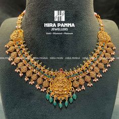 Gold 22k Net Weight 31.387 grams Gross Weight 34.47 grams Stones Used Color Stone Emerald : 4.86ct Color Stone : 8.26ct S.S Pearl : 2.30ct Necklace In 30 Grams Gold, 30 Grams Gold Necklace Designs, 30grams Gold Necklace Designs, Necklace 30 Grams, 8 Grams Gold Necklace, 22k Gold Necklace, Door Design Photos