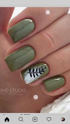 Fern Nails, Classy Nail Art Ideas, Cruise Nails, Feather Nails, Nails Art Ideas, Beauty Hacks Nails, Gel Nail Art Designs, Nails Fashion