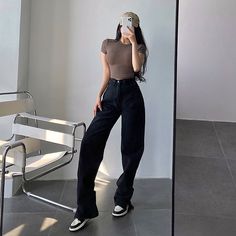 Brand: other/otherSize: XS S M LColor classification: dark blue, light blue, black grayYear Season: Spring 2021Thickness: RegularTrouser length: Long pants