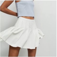 Urban Outfitters Katie Tennis Mini Skirt Sporty Meets Preppy In This Pleated Mini Skirt From Urban Outfitters. High-Rise Silhouette Features A Button Closure At The Wrap-Style Waist. Pleated Detailing All Around Make For A Flippy, Flared Hem. - 100% Cotton - Machine Wash - Imported - Item Shown Is Size Small - Measurements Taken From Size Small - Length: 15.5” Tennis Mini Skirt, Urban Outfitters Skirt, Pleated Mini Skirt, Wrap Style, Mini Skirt, Urban Outfitters, Tennis, Womens Skirt, High Rise