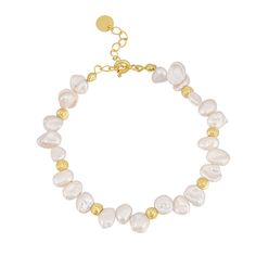 Style: Women Material: S925 Sterling Silver, Baroque Pearl Pearl Color: White Bracelet Length: 15+3cm Weight: 2.2g Silver Pearl Bracelet, Pearl Charm Bracelet, Pearl Bracelets, Freshwater Pearl Bracelet, Pearl Design, Garnet Earrings, Pearl Types, Bracelets For Women, Pearl Size