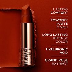 L’Absolu Rouge Drama Matte Lipstick - Bold Lipstick - Lancôme Luxury Lipstick, Bold Lipstick, Liquid Eyeshadow, Brightening Serum, Perfume Collection, Propylene Glycol, Intense Colors, Matte Lipstick, Makeup Lipstick