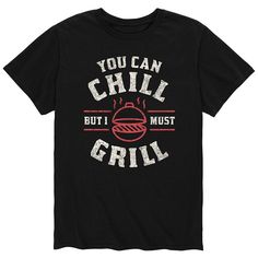 Be the grill master with this men's graphic tee. Be the grill master with this men's graphic tee. Crewneck Short sleevesFABRIC & CARE Cotton, polyester Machine wash Imported Color: Black. Gender: male. Age Group: adult. Father's Day Outdoor T-shirt With Graphic Print, Father's Day Outdoor Graphic Print T-shirt, Father's Day Outdoor Graphic T-shirt, Bar Shirts, Bar Shirt, Mens Graphic T, Grill Master, The Grill, Mens Graphic Tee