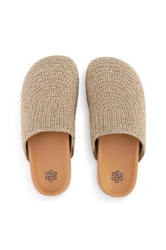 Effortless, comfortable and sustainably made, these classic clogs are a year-round essential. Featuring a fuss-free backless design set atop a smooth leather footbed, you’ll love the Bolinas for all-day wear, whether you’re staying in or heading out. Exterior: Hand-crochet, Recycled Polypropylene Yarn Interior: Cotton Jersey Lining, Leather Slip-on entry REPREVE recycled crochet string, Leather insole, Padded footbed Backless Design, The Sak, House Shoes, Clogs Shoes, Market Bag, Staying In, Leather Slip Ons, Mule Clogs, Hand Crochet