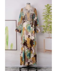 Get 10% off now! Buy modest colorful prints muslim women fashion dress at cheap price online. Free stable shipping and pro custom service since 2009. Multicolor Long Sleeve Dress For Eid, Spring Multicolor Abaya, Modest Maxi-length Kaftan For Spring, Modest Maxi Length Kaftan For Spring, Multicolor Printed Maxi Dress For Fall, Multicolor Digital Print Maxi Dress For Spring, Multicolor Long Sleeve Kaftan For Eid, Multicolor Long Sleeve Abaya For Eid, Multicolor Abaya For Eid