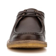 Keep it classy yet modern and casual this season with the Oziah loafer. Featuring a round moc toe and a sleek lace-up style, this loafer effortlessly combines sophistication with everyday comfort. Set on a sturdy rubber sole, it provides durability and support for all-day wear. Perfect for adding a touch of elegance to both casual and semi-formal outfits, the Oziah loafer ensures you stay stylish and comfortable throughout the season. Upgrade your footwear collection with this versatile choice.