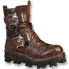 Boots Steampunk, Skull Boots, Steampunk Shoes, Steampunk Boots, Handmade Leather Boots, Popular Boots, Mens Fashion Edgy, American Legend, Leg Bag