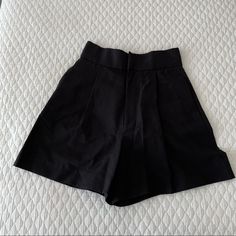 Perfect Condition, Never Worn. Too Small For Me. Reposhing This Item I Purchased From @Dianatmai. Loved It, But Ready To Rotate For Something New. Questions? Leave A Comment Below! Taking To Consignment Soon! Elegant Black Wide Leg Shorts, Elegant Wide-leg Black Shorts, Chic Black Wide Leg Shorts, Chic Black Wide-leg Shorts, Chic Black Shorts With Elastic Waistband, Chic Short Bottoms For Date Night, Cotton Shorts For Night Out, Chic Shorts With Short Inseam For Date Night, Black Shorts For Going Out