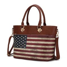 DETAILS:  Tote Bag High-quality vegan leather Gold-tone hardware 8” W x 9.45” H x 6” D Handle Drop: 6.3” Interior details: a wall zip pocket and two slip pockets Exterior details: features one back zip pocket Fabric Lining Zip fastening