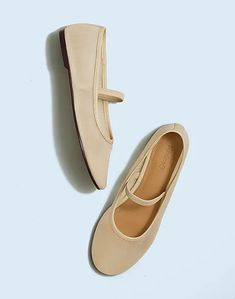 The Greta Round-Toe Ballet Flat Hometown Heroes, Leather Industry, Madewell Denim, Ballet Flat, Leather Working, Ballet Flats, Madewell, Ballet, Mesh