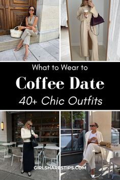 Discover 40+ coffee date outfit ideas perfect for spring, summer, fall, and winter. From classy and elegant to casual and comfy, find the perfect look for an early morning or evening coffee shop photoshoot. Embrace various styles like athleisure, boyish, baddie, curvy, cute, coquette, and edgy. Ideal for a brunch, first date, weekend with friends, or a simple European aesthetic. Easy outfits for short girls too! Outfits For Short Girls, Going Out Outfits Night Club Baddie, Going Out Outfits For Women, Going Out Outfits Night Club, Casual Night Out Outfit, Coffee Date Outfits, European Aesthetic, Coffee Date, Night Out Outfit