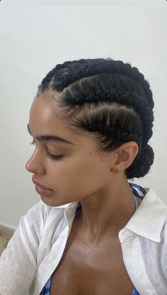 Afro Hairstyles, Protective Hairstyles, Braid Styles, Pretty Hairstyles, Hair Goals, Hair Hacks