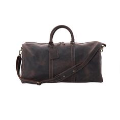 "Londo Yucca Handcrafted Top Grain Leather Weekender Bag with Adjustable Shoulder Strap and Interior Pocket, Retro Style Duffel Bag for Men's or Women's Londo Yucca Top Grain Leather Duffel Bag - Vintage Retro Travel Bag Overnight Weekender Bag Carry On Luggage Bag with Adjustable Shoulder Strap & Interior Pocket - Stylish Gym Bag for Men & Women Get Ready to FINALLY Enjoy Travel the Way You Deserve with our Trusted Duffel Leather Bag! Do you take frequent business trips? Perhaps you are Leather Duffle Bag With Removable Pouch For On-the-go, Brown Duffle Bag With Removable Pouch For Daily Use, Brown Leather Duffle Bag With Removable Pouch, Leather Travel Bag With Removable Pouch For Daily Use, Brown Rectangular Duffle Bag For Daily Use, Brown Duffle Bag With Removable Pouch For On-the-go, Brown Rectangular Duffle Bag With Adjustable Strap, Everyday Travel Bag With Leather Backing Rectangular, Everyday Rectangular Travel Bag With Leather Backing