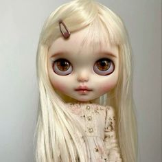 Wild At Heart, Doll Eyes, Doll Parts, Wild Hearts, Blythe Doll, Cute Dolls, Sweet Girls, Blythe Dolls, Green Eyes