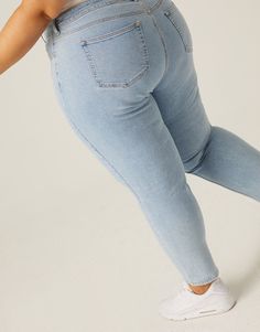 Curve High Rise Mom Jeans Plus Size Bottoms -2020AVE High Rise Mom Jeans, Cute Jeans, Find Yourself, Plus Size Jeans, Mom Jeans, High Rise, Light Blue, Plus Size