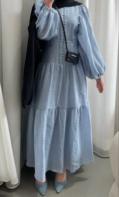 Coquette Hijab, Hijab Outfit Ideas, Islamic Modest Fashion, Modest Outfits Muslim, Modest Girly Outfits, Stylish Outfits Casual, Hijabista Fashion, Modest Dresses Fashion, Mode Hijabi