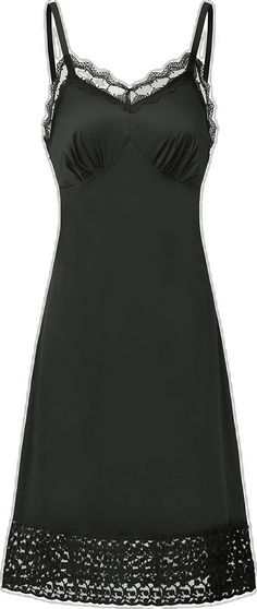 Fitted V-neck Slip Dress With Contrast Lace, Solid Color Sleeveless Dress With Lace Trim, Solid Sleeveless Dress With Lace Trim, Sleeveless Lace Trim Dress, Sleeveless Dresses With Lace Trim, Summer V-neck Slip Dress With Contrast Lace, Summer Slip Dress With Contrast Lace, Summer Slip Dress With Contrast Lace And Spaghetti Straps, Fitted Slip Dress With Contrast Lace And Spaghetti Straps