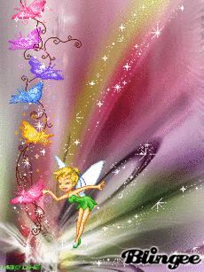 the tinkerbell fairy wallpaper has many different colors