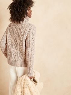 Cable Knit Stitch, Woman Sweaters, Cable Knit Turtleneck, Chunky Cable Knit Sweater, Cable Knit Turtleneck Sweater, Chunky Cable Knit, Fisherman Sweater, Knit Turtleneck, Knit Stitch